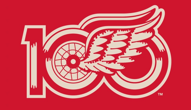 2025-26 Upper Deck Detroit Red Wings Centennial Hockey Guide in-content 1